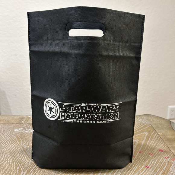 Disney Handbags - Disney Star Wars Half Marathon The Dark Side Inaugural Event Tote Reusable Bag